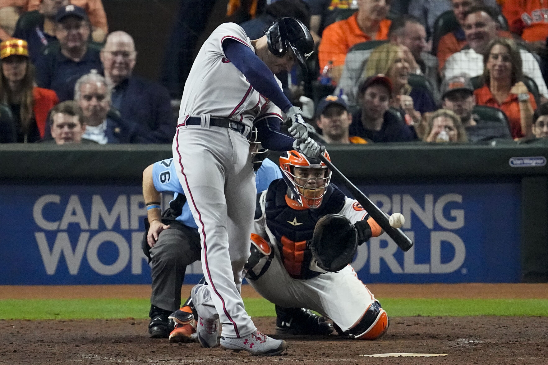 Photos: The Braves register a 7-0 win over the Astros in the World Series. View highlights. world series baseball
